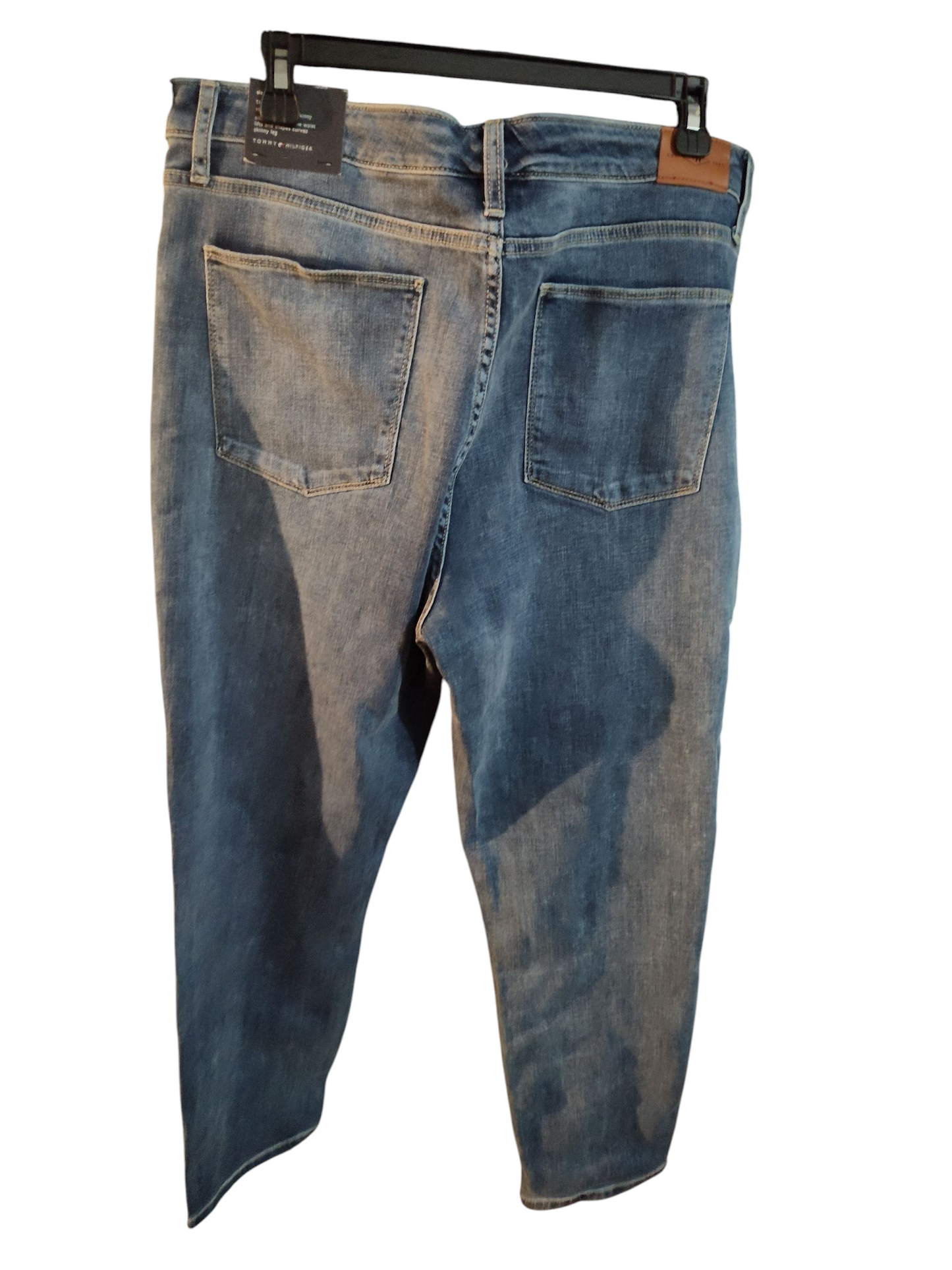 Jean droit Tommy Hilfiger Tribeca pour femme - Jean taille mi-haute