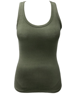 Débardeur de nuit côtelé Jenni Céleste