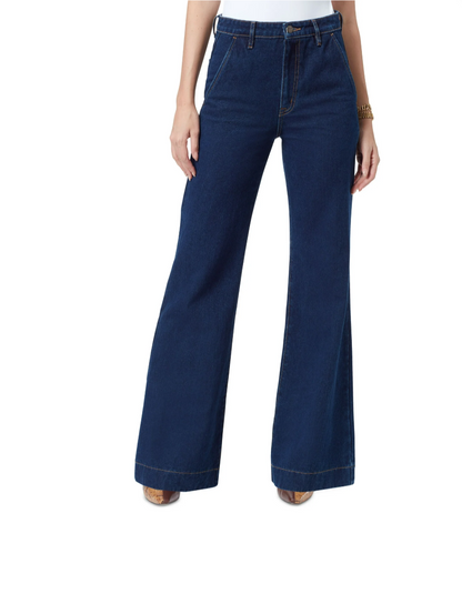 Sam Edelman Womens Bay High Rise Flared-L ATLANTIC 27