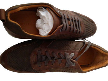 Baskets en daim expresso Gordon Rush Rubin