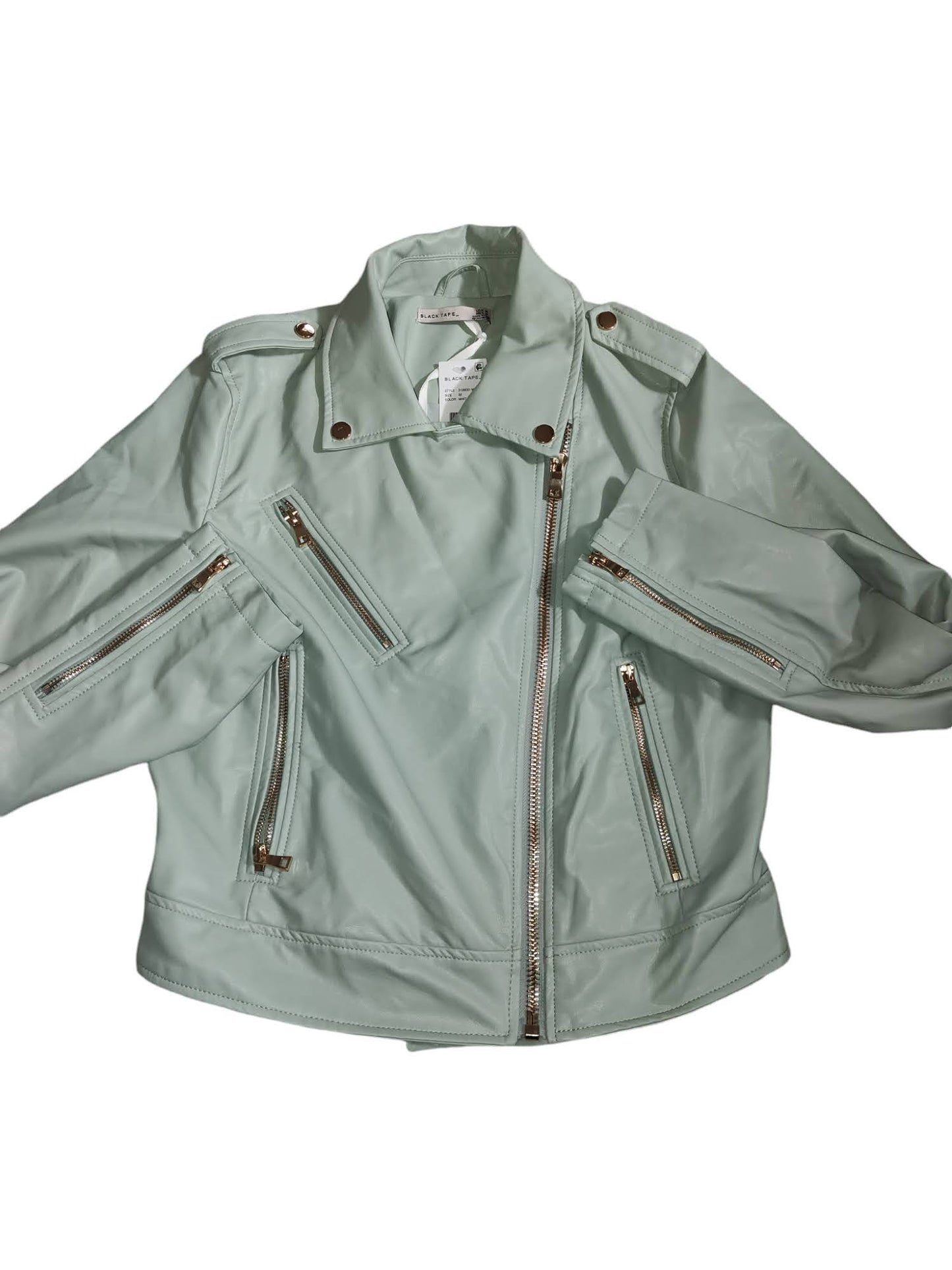 T-shirt matelassé à manches longues pour femme Tape Mo Mint