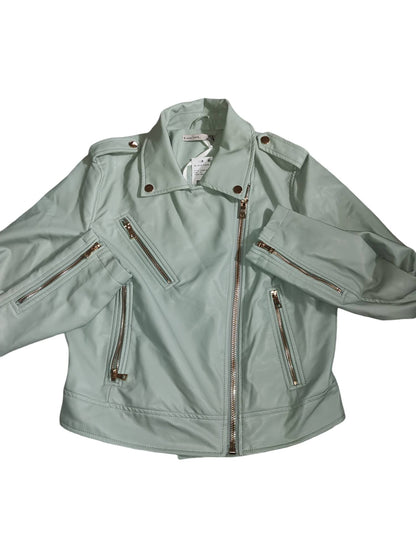 T-shirt matelassé à manches longues pour femme Tape Mo Mint