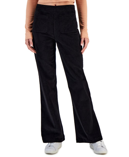 Self Esteem Juniors Stretch Corduroy Flar Black XL