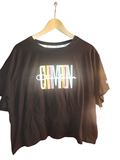 T-shirt court avec logo Champion pour femme