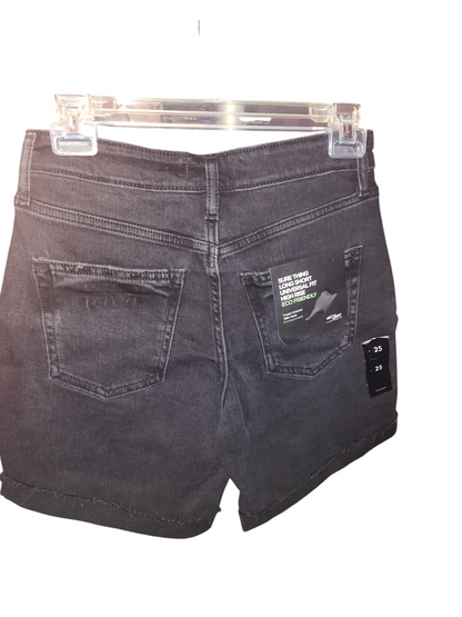Silver Jeans Co. Women's Sure Thing High Rise Long denim Short-Legacy size 25/6.5