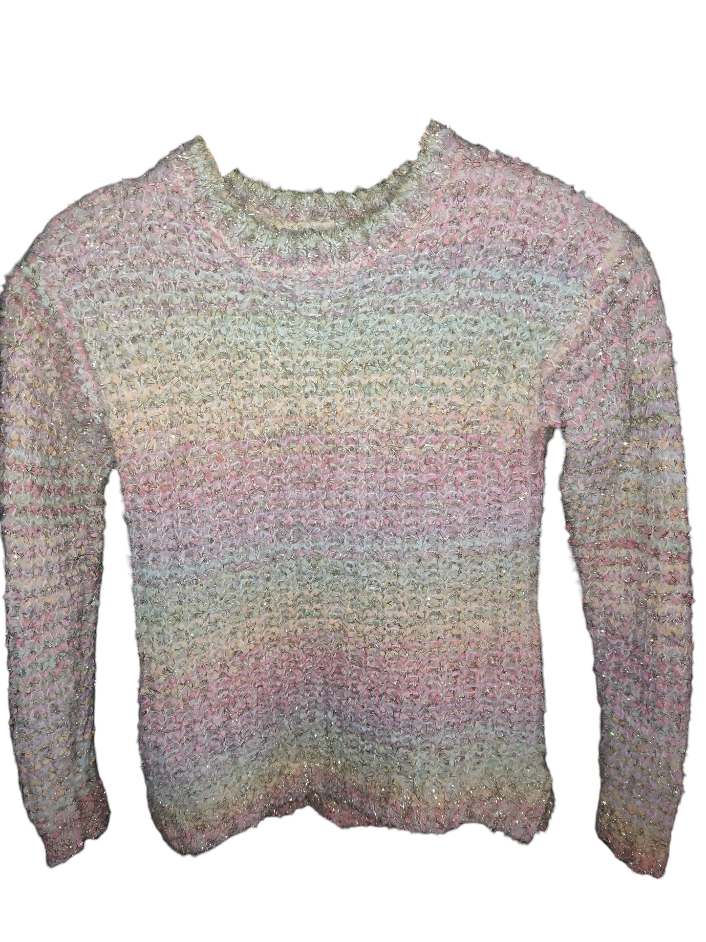 Epic Threads Toddler Girls Striped Twist Sweater Top. Creole Pink.