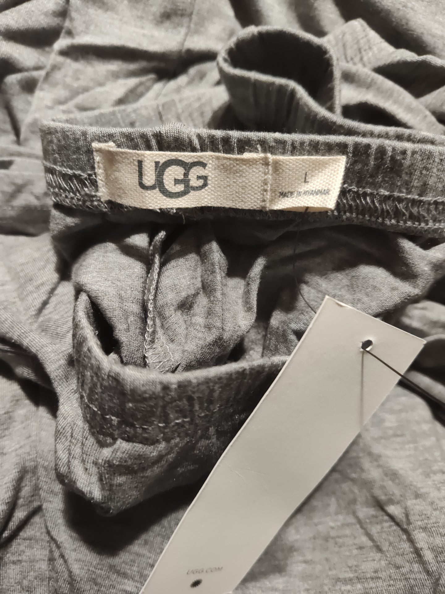 UGG Lenon Sleep Set . Large Gray.