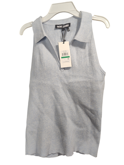 Pull polo DKNY Jeans en chambray chiné