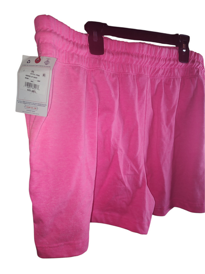 Champion - Pull-on en coton avec cordon de serrage pour femme - Rose joyeux - Pe Heather