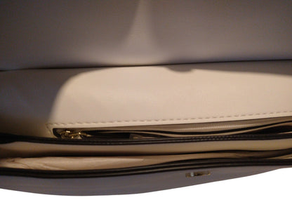 Nine west Deserae medium handbag. White Gold