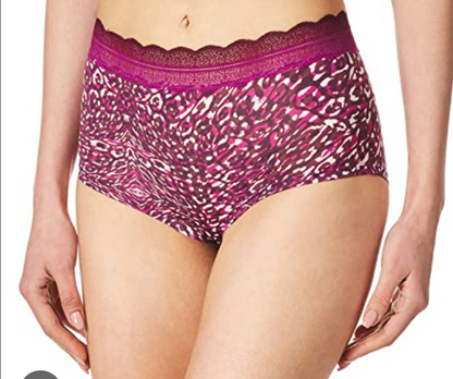 Calvin Klein Womens Lace-Trim Hipster QD3839 Orange