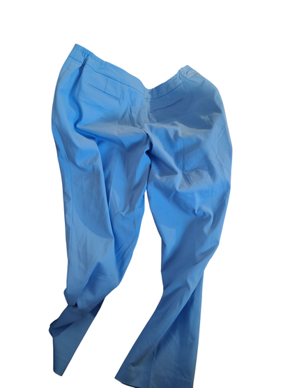 Anne Klein Plus Size High Rise Bowie Pant Blue 14W