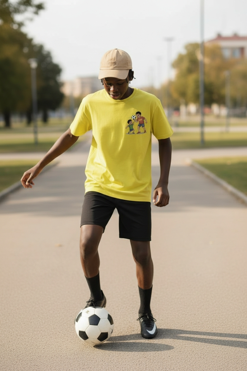 Boys Soccer T-Shirt – Kids Soccer Love Graphic Tee