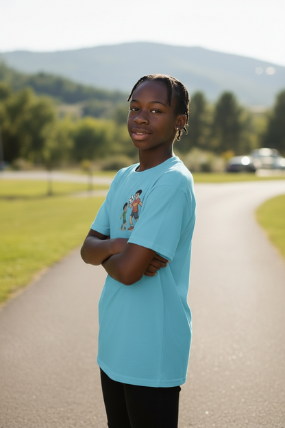 Boys Soccer T-Shirt – Kids Soccer Love Graphic Tee