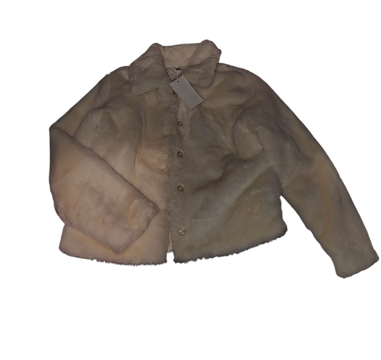 Epic Threads Big Girls Color Block Cony Plush Jacket