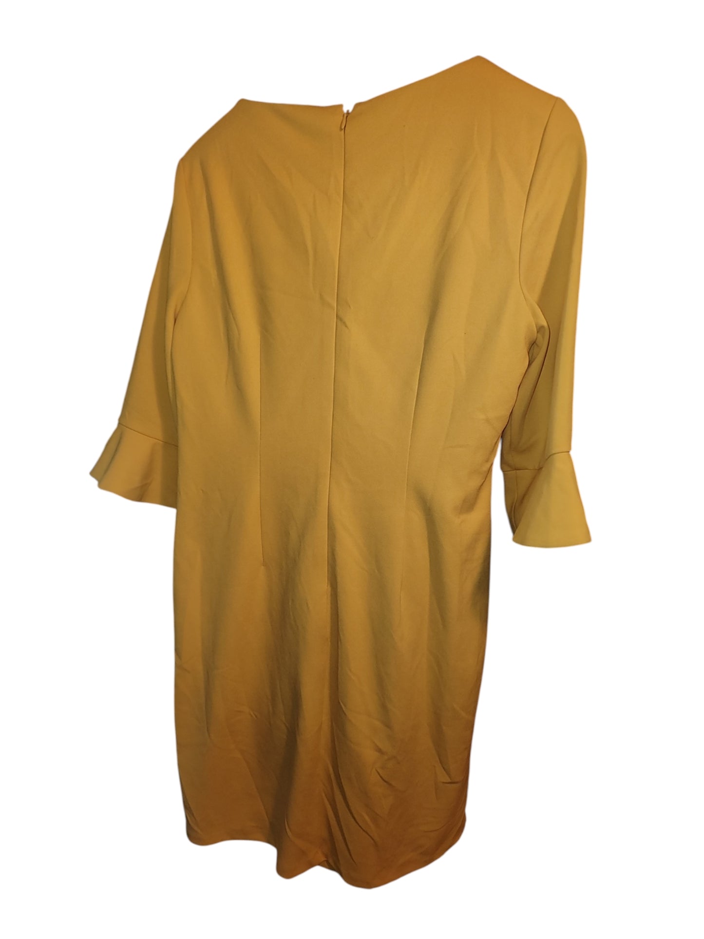 Robe fourreau à manches volantées Kasper