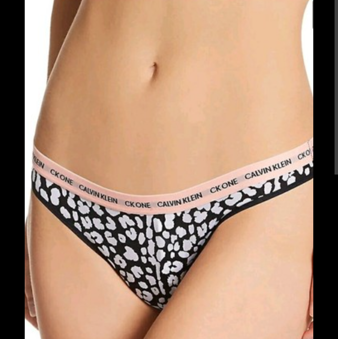 Calvin Klein Ck One Micro Singles Thong Underwear QD3790