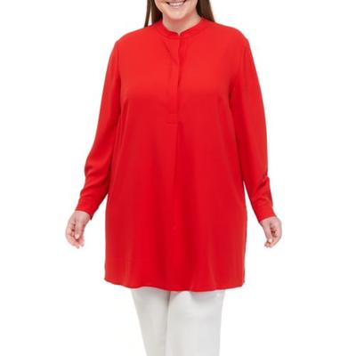 Anne Klein Plus Size Vented-Hem Tunic Anne