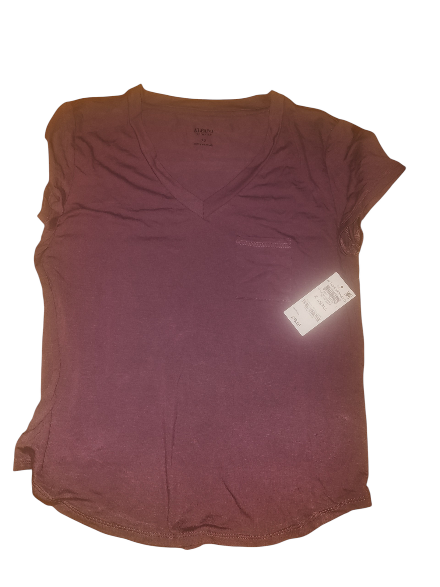 T-shirt de nuit en tricot ultra-doux Alfani