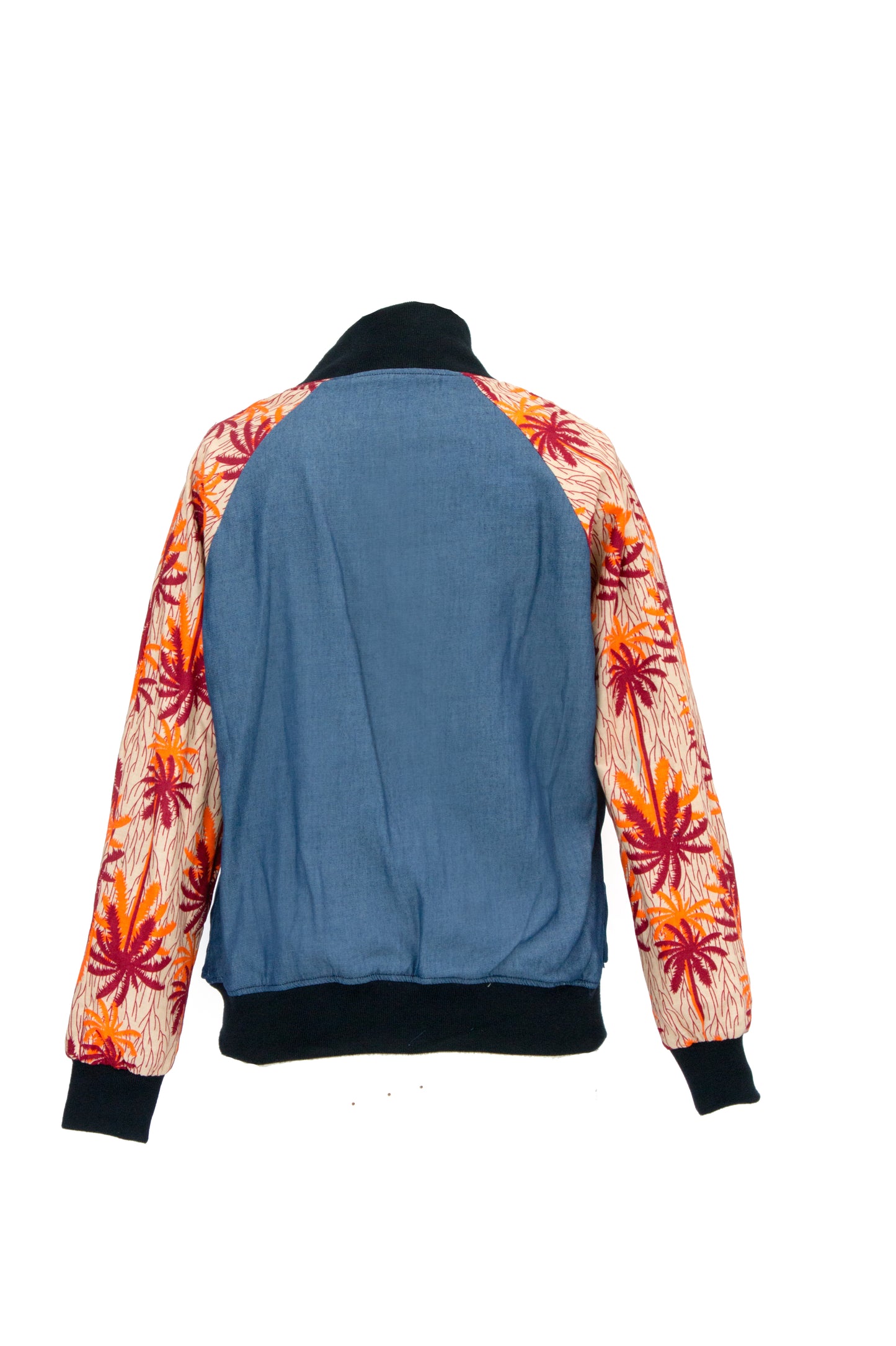 Tiskies Signature Urban Bomber Denim Accent Jacket