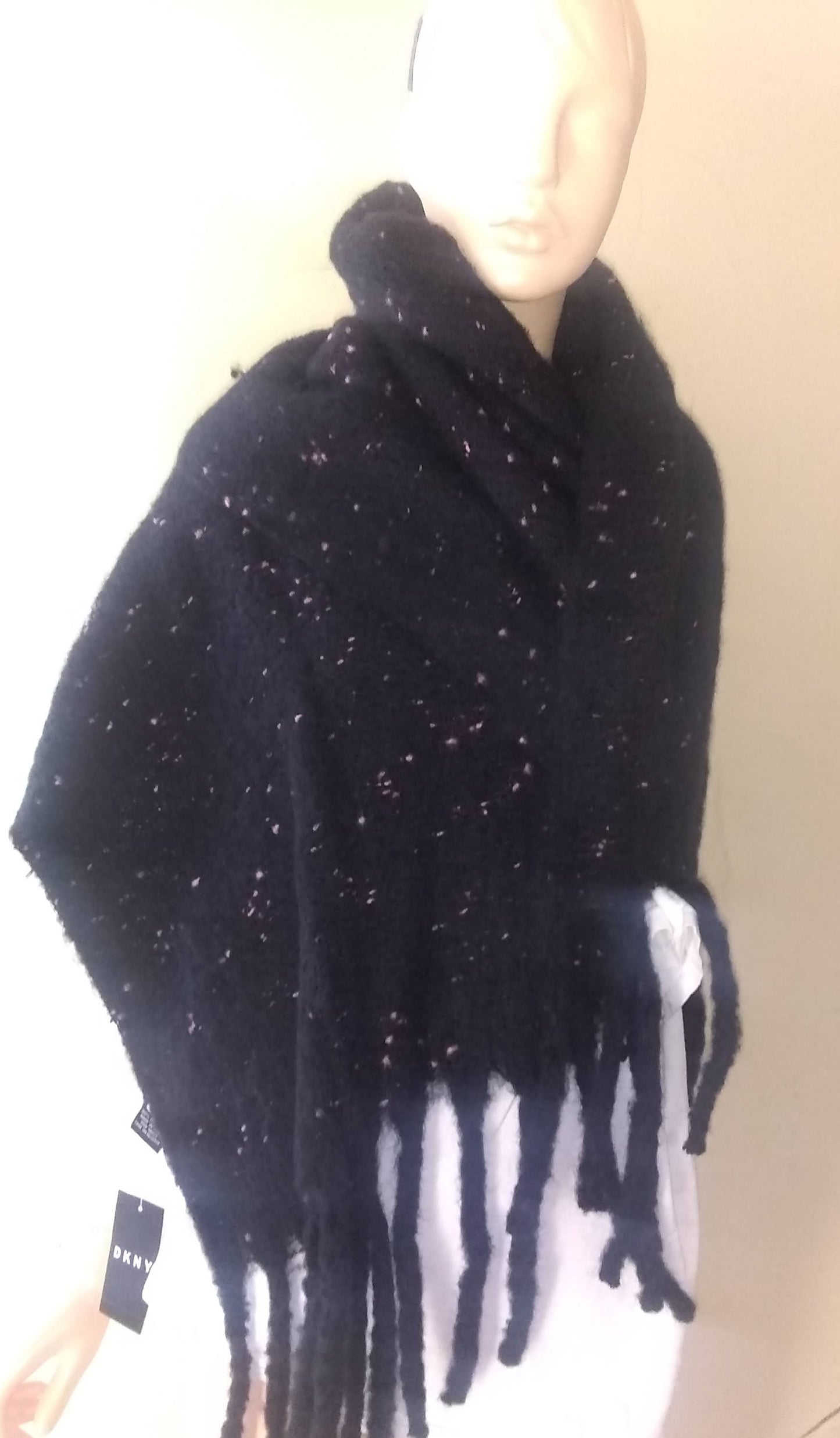 DKNY Women's Pop Neon Big size Winter Scarf