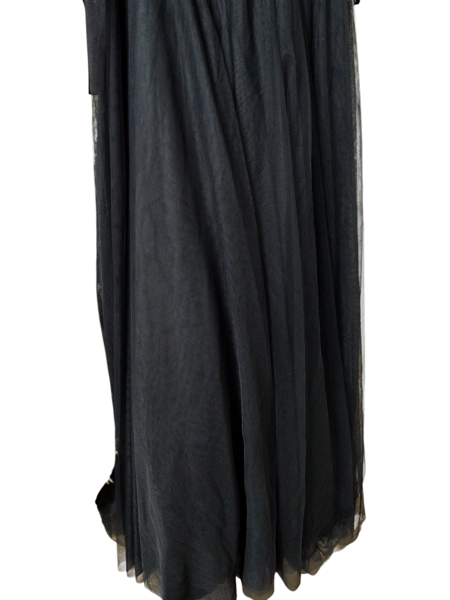 City Studios Plus Size Mesh Formal Evening Sleeveless ball Dress.