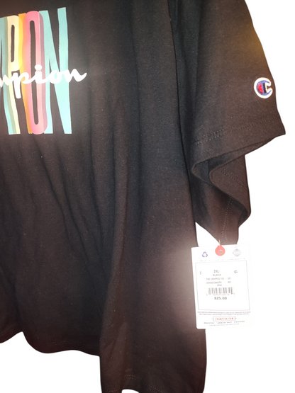 T-shirt court avec logo Champion pour femme