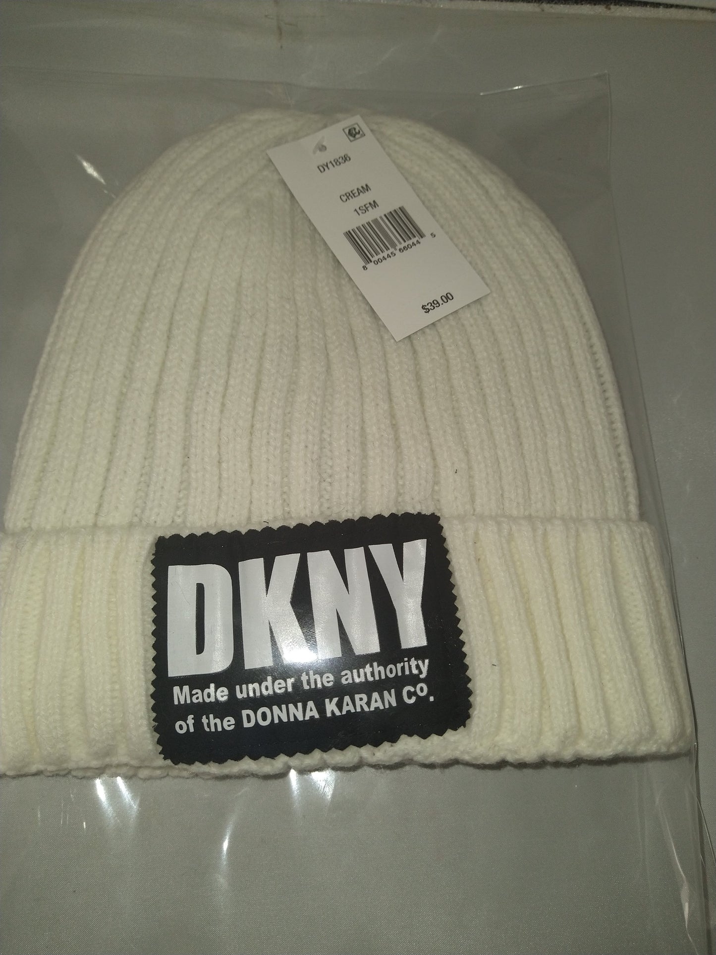 DKNY fleece lined Beenie hats. DY1836