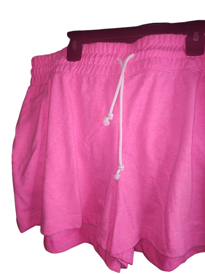 Champion - Pull-on en coton avec cordon de serrage pour femme - Rose joyeux - Pe Heather