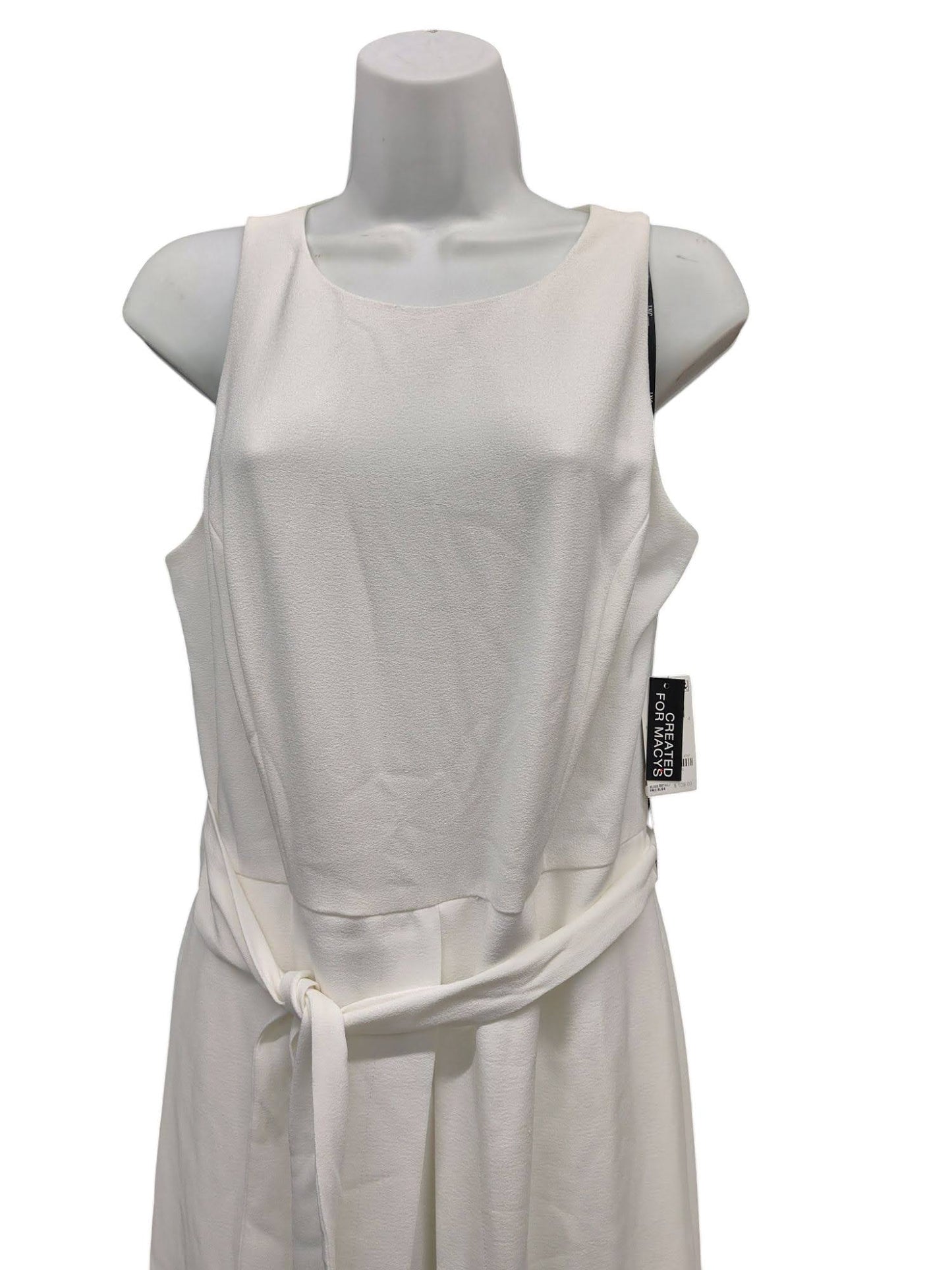 I.N.C. International Concepts Flyaway-Leg Crepe Jumpsuit  Slit