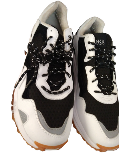 SNKR Project Men's Sneakers. Prospect Park Black,White 13M