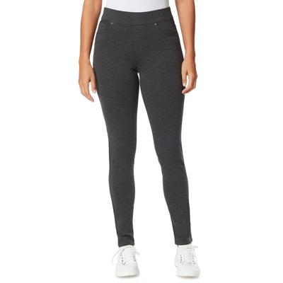 Gloria Vanderbilt Gloria Vanderbilt Ponte Pull-On Legg Heather Dark Gray
