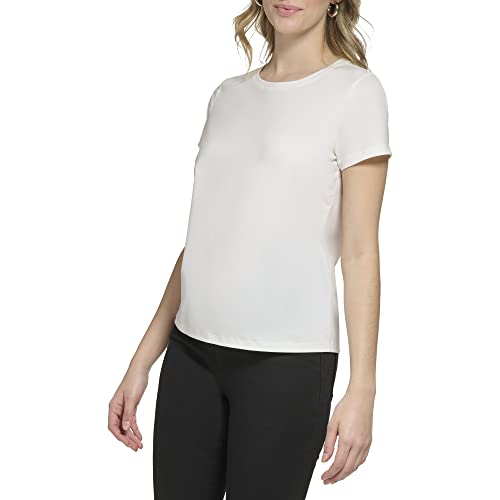 T-shirt ras du cou pour femme Calvin Klein