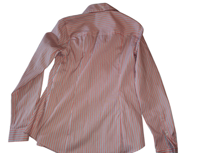 Jones New York Women's Easy Care Button Up long sleeve Shirt Coral Blush