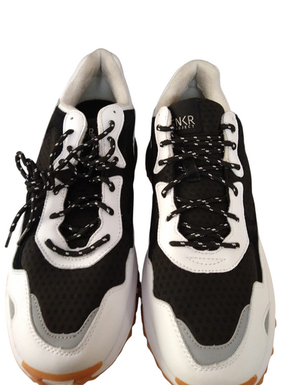 SNKR Project Men's Sneakers. Prospect Park Black,White 13M