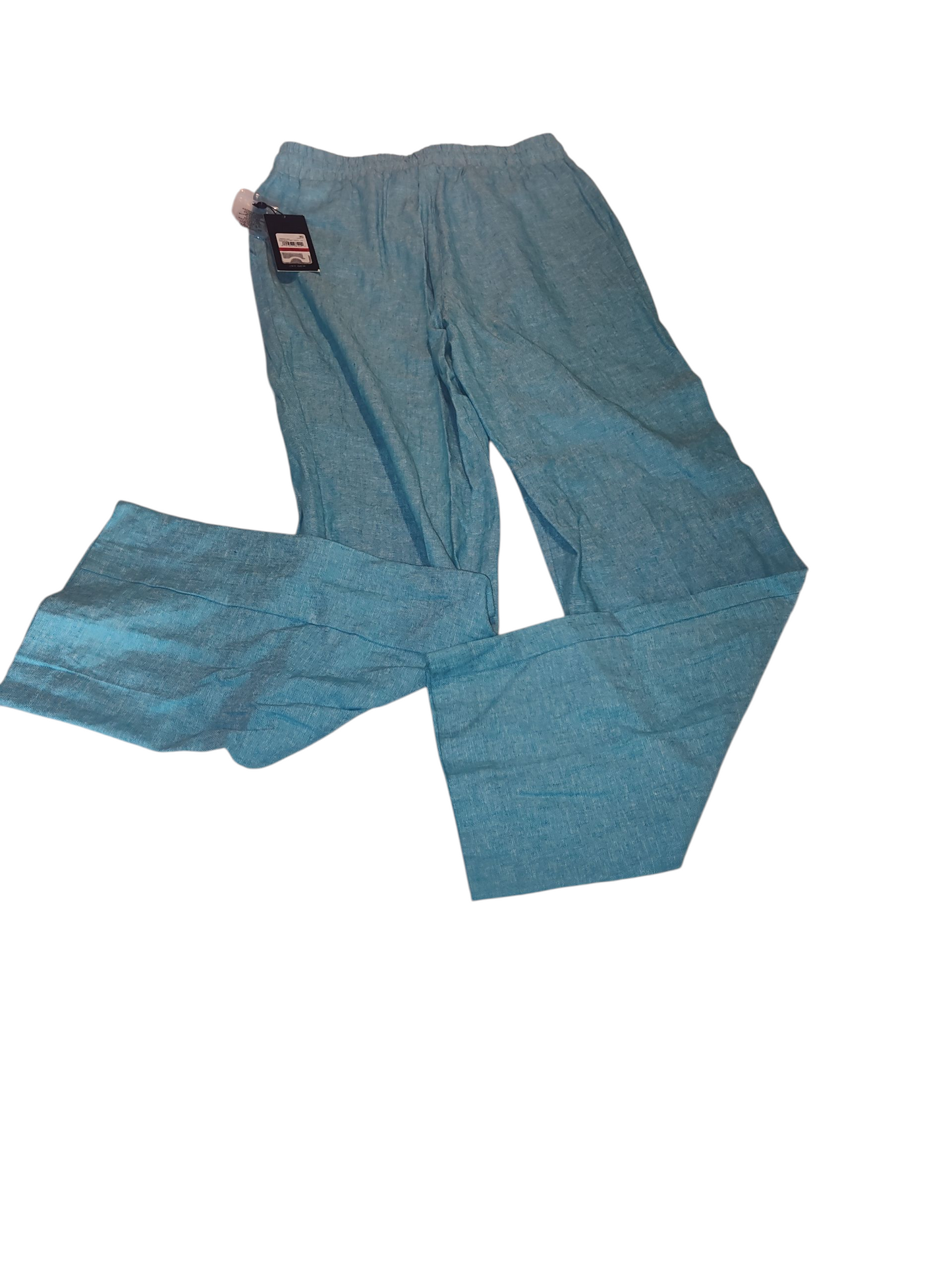 Jones New York Women's Linen Pants.   Blue XS