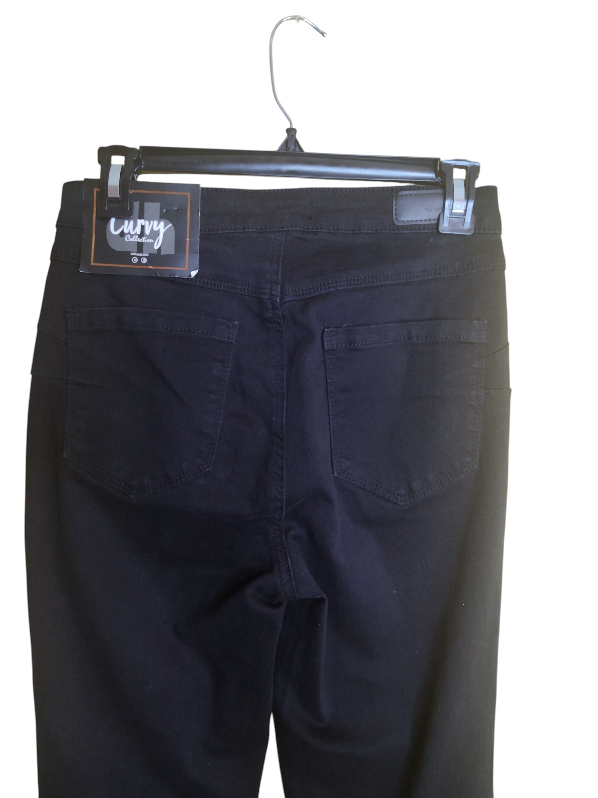 Dollhouse Juniors Curvy-Fit Flare Stretch Soft Jeans Black 5/6