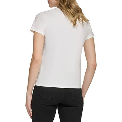 T-shirt ras du cou pour femme Calvin Klein