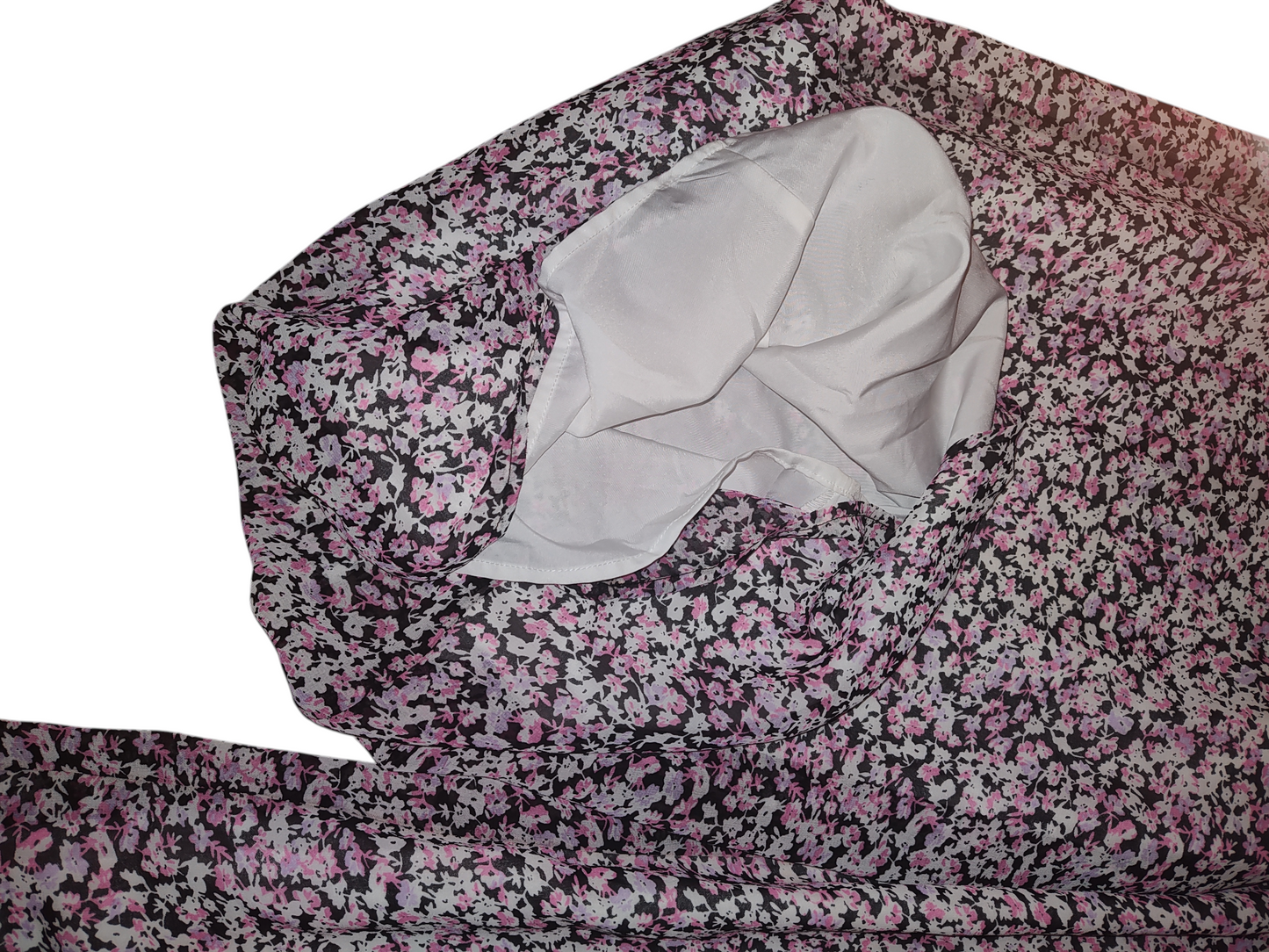 Poêle à frire Riley Rae Ditsy Breeze Flare à enfiler, noir riche