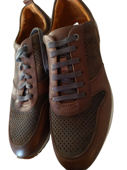 Baskets en daim expresso Gordon Rush Rubin