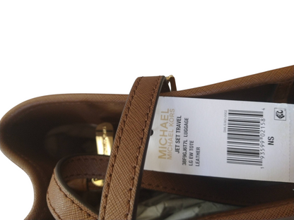 Michael Kors Jet Set XL East West Saffiano Leather Travel Tote Bag