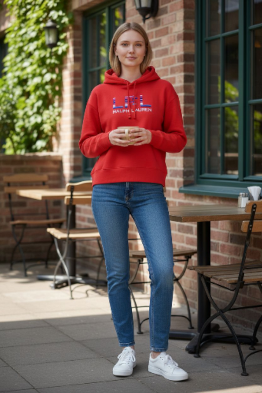 Lauren Ralph Lauren  Logo Women's French Terry Hoodie