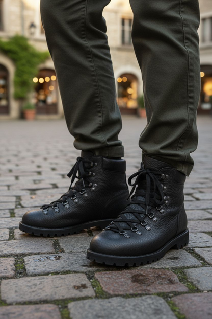 Fracap M128 Commando Sole Scarponcino Boot – Men’s Black (Size 8.5 US)