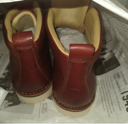 Fracap Men's Leather Sport Boots. Brown. W accessories