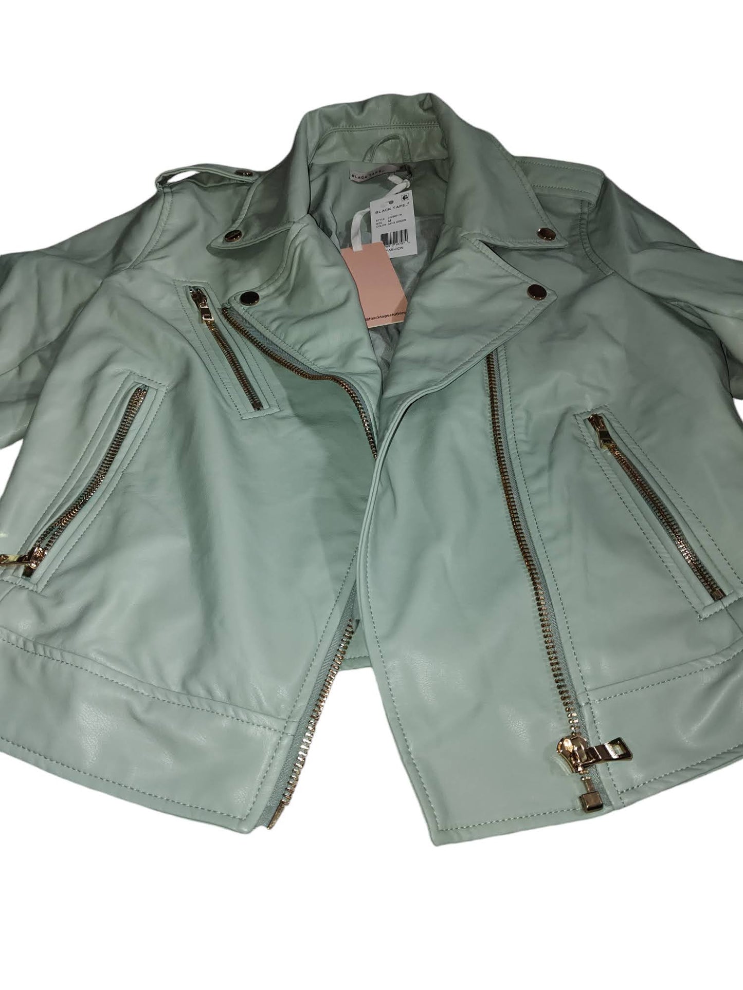 T-shirt matelassé à manches longues pour femme Tape Mo Mint