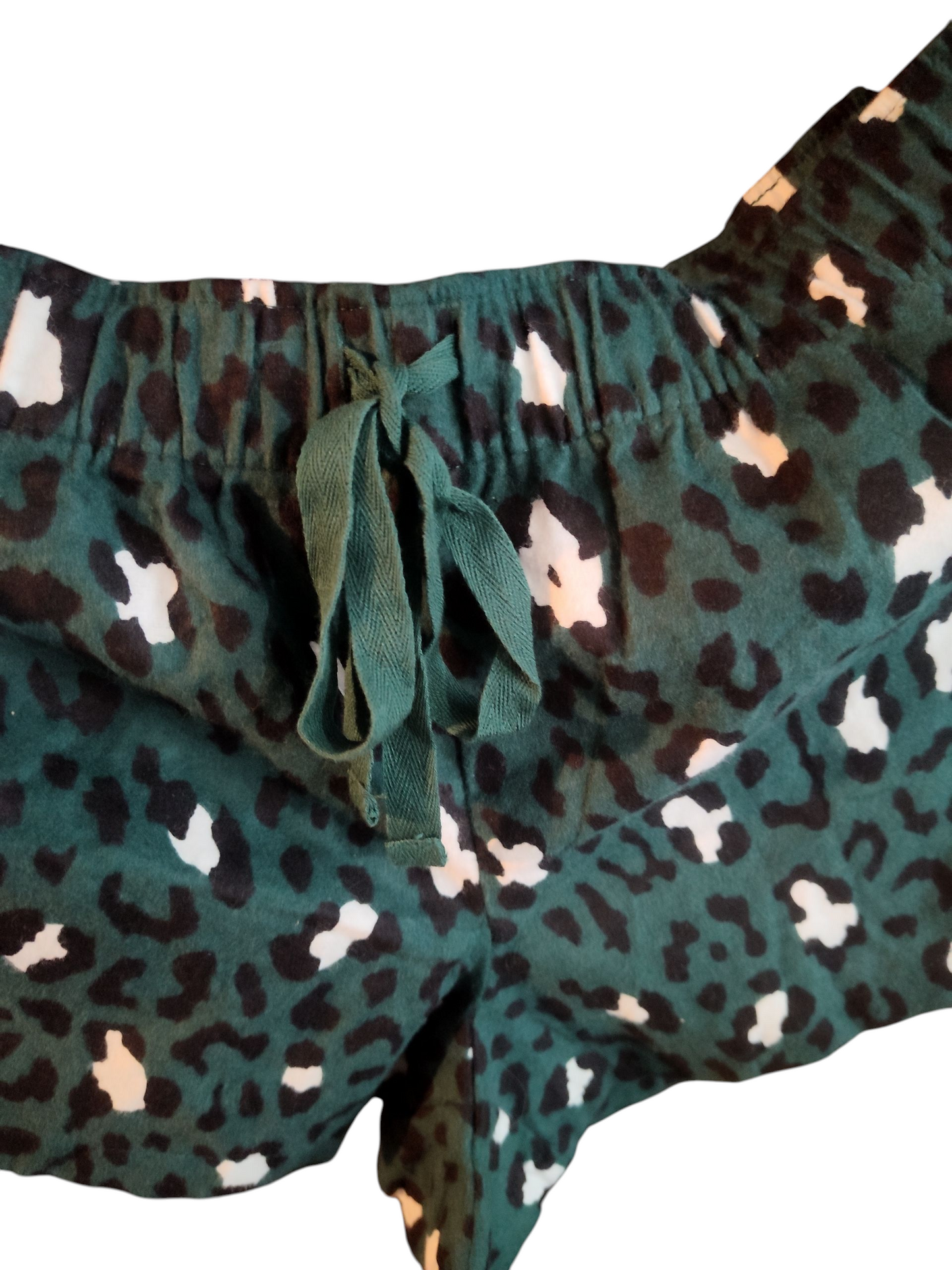 Short de pyjama en flanelle de coton Jenni. Funky Leo