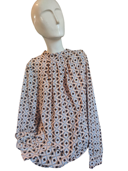 Haut noué dans le dos à imprimé géométrique Tommy Hilfiger pour femme