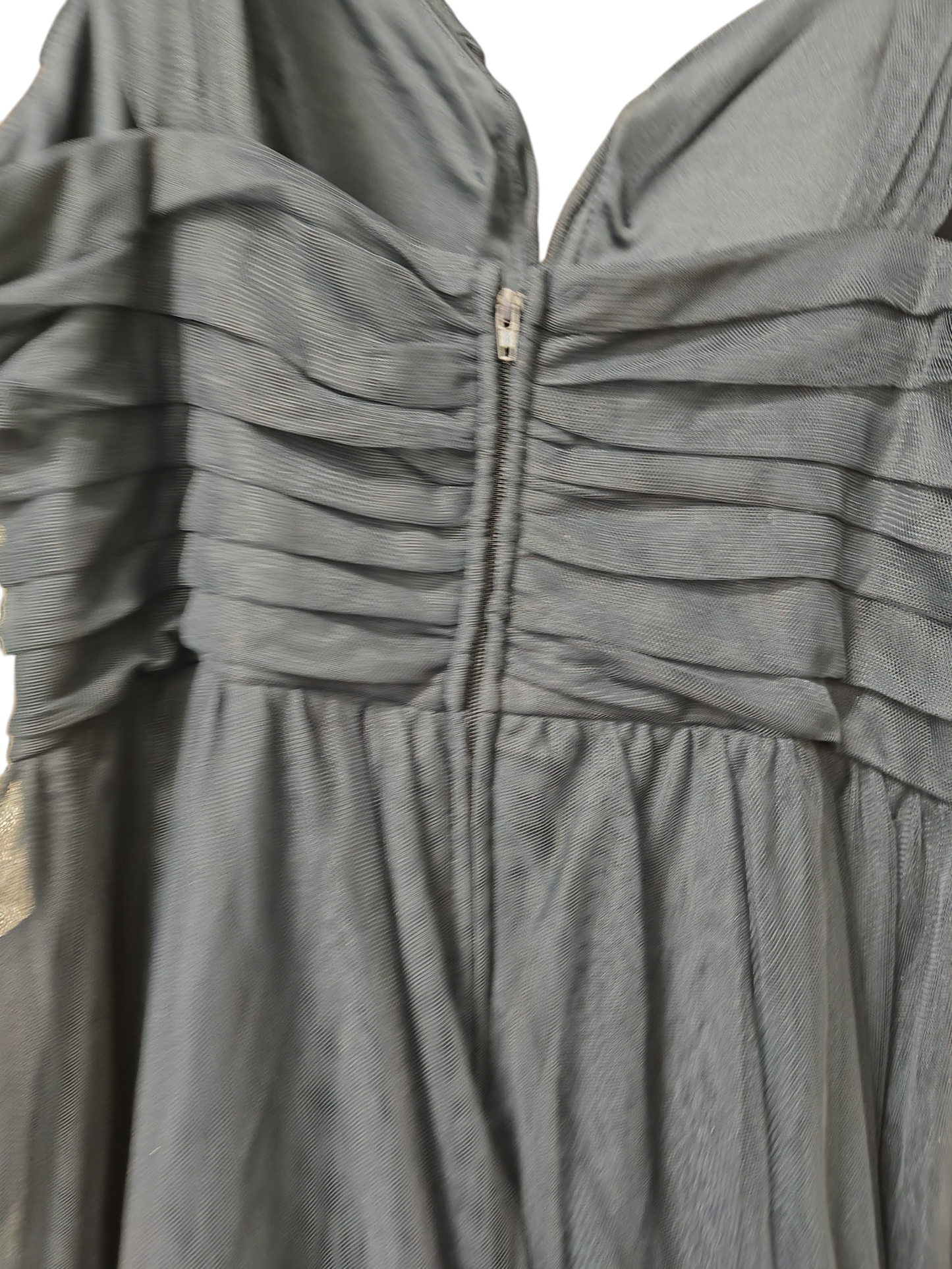 City Studios Plus Size Mesh Formal Evening Sleeveless ball Dress.