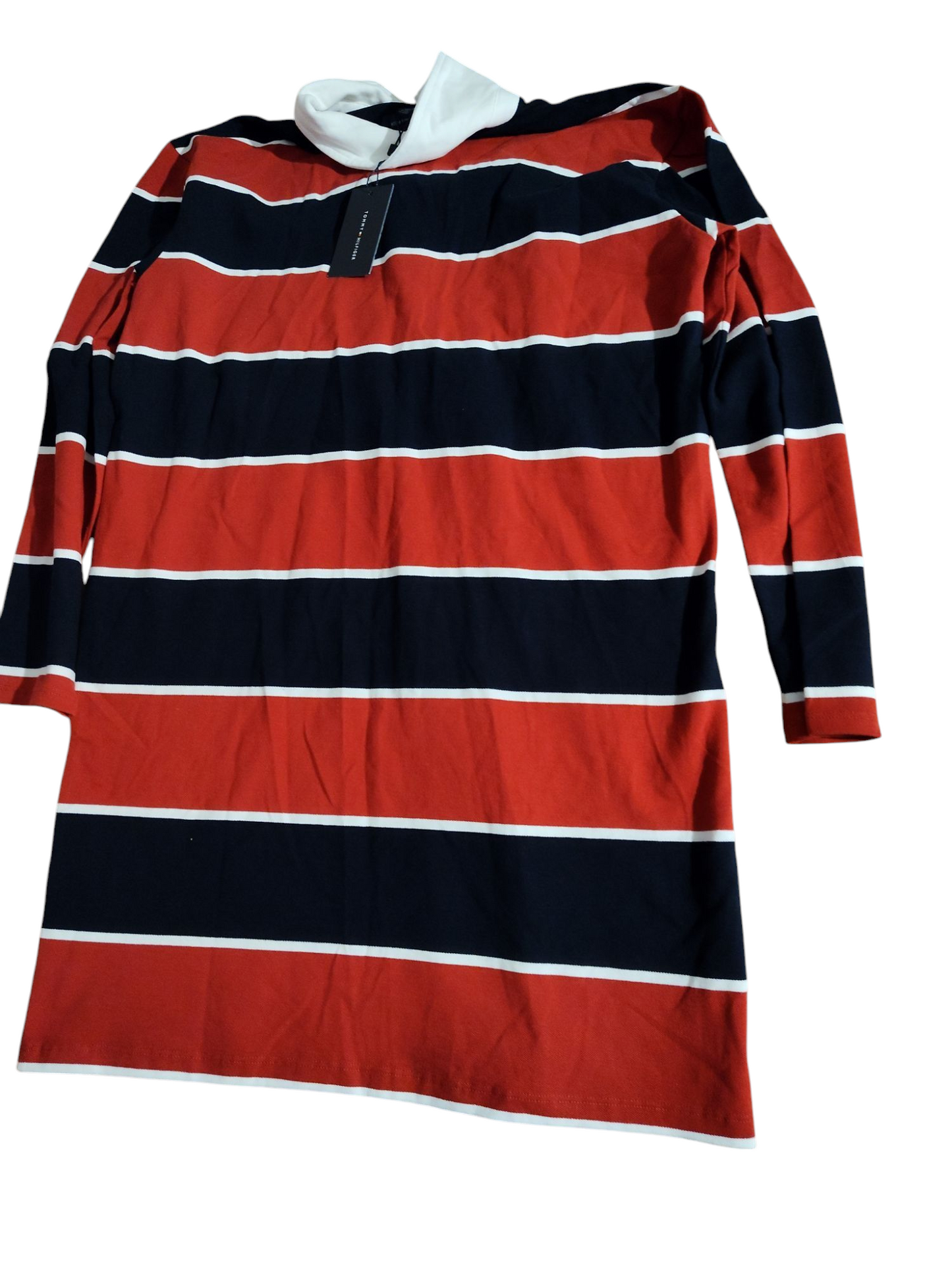 Robe à col rugby Tommy Hilfiger pour femme