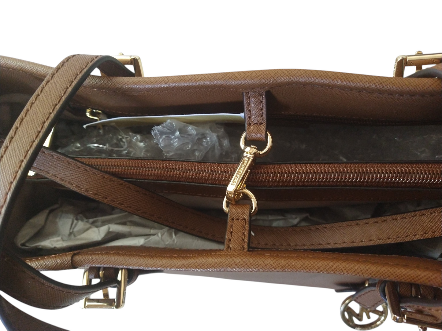 Michael Kors Jet Set XL East West Saffiano Leather Travel Tote Bag